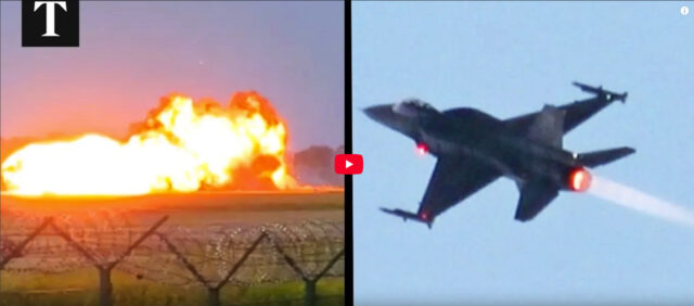Polish F-16 Fighter Jet Crashes During Air Show Rehearsal