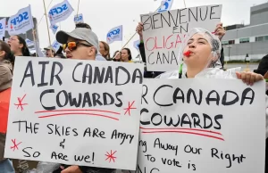 Government lays out next steps in probe of unpaid work in airline industry Air Canada