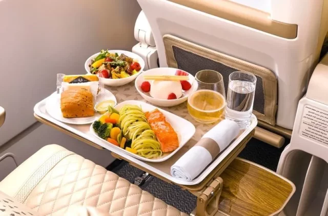 food and drink banned on several airline
