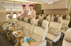 Emirates welcomes its first retrofitted Boeing 777 in Africa Emirates Airlines