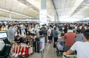 Qantas suspends Hong Kong flights for 36 hours Hong Kong Airport