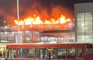 Luton Airport car park destroyed by fire set to reopen Luton Airport in United Kingdom