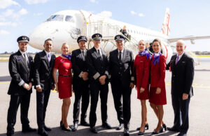 Virgin Australia Welcomes First E190-E2 Jet in Perth Virgin Australia Airline