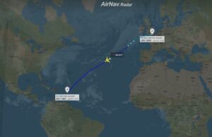 British Airways BA2157 turned around in middle of Atlantic and returned to London credits: British Airways