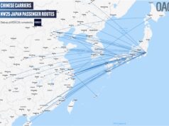 Chinese Airlines Cancels 48 Japan Routes in NW25