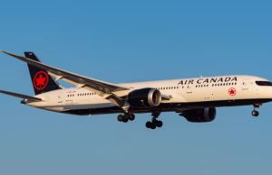 Air Canada CRJ collides with fire fighting truck on landing in New York credits: Air Canada