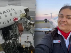 Daughter Details Injuries of Ejected Air Canada Flight Attendant credits: Air Canada Crash