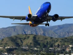 Landing attempt at Burbank aborted by Southwest pilot due to runway issue credits: southwest-airlines