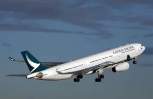 Passenger dies after collapsing on Cathay Pacific flight from UK credits: Cathay Pacific Airlines