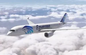 EgyptAir’s New A350-900 To Feature In-Flight Engagement And Digital Solutions From Panasonic Avionics credits: Egypt Air