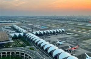 Teen with 30 tortoises under clothes nabbed at Thai airport credits: Thai Airport