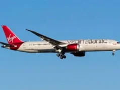 Virgin Atlantic flight declares emergency over UK after medical incident credits: Virgin Atlantic