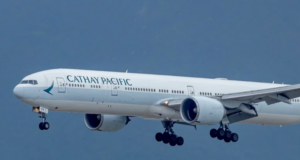 Cathay Pacific Plane Encounters Violent Turbulence, Injuring 10 Onboard credits: cathay-pacific