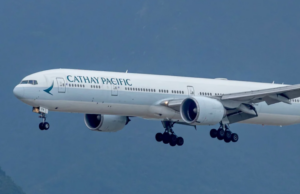 Cathay Pacific Plane Encounters Violent Turbulence, Injuring 10 Onboard credits: cathay-pacific