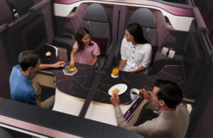 Where To Sit & Why in Qatar Airways Qsuites Business Class credits: qatar airways