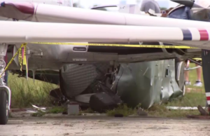 Helicopter crash hospitalizes four people, officials say