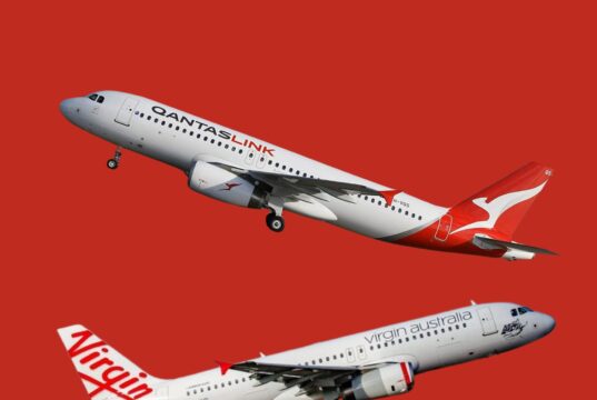 Qantas shares vs Virgin Australia shares ctto