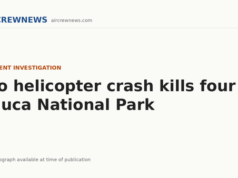 Rio helicopter crash kills four in Tijuca National Park AircrewNews graphic: Rio helicopter crash kills four in Tijuca National Park